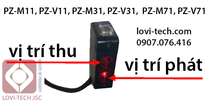 Cảm biến phản xạ quang điện Keyence PZ-M/V.