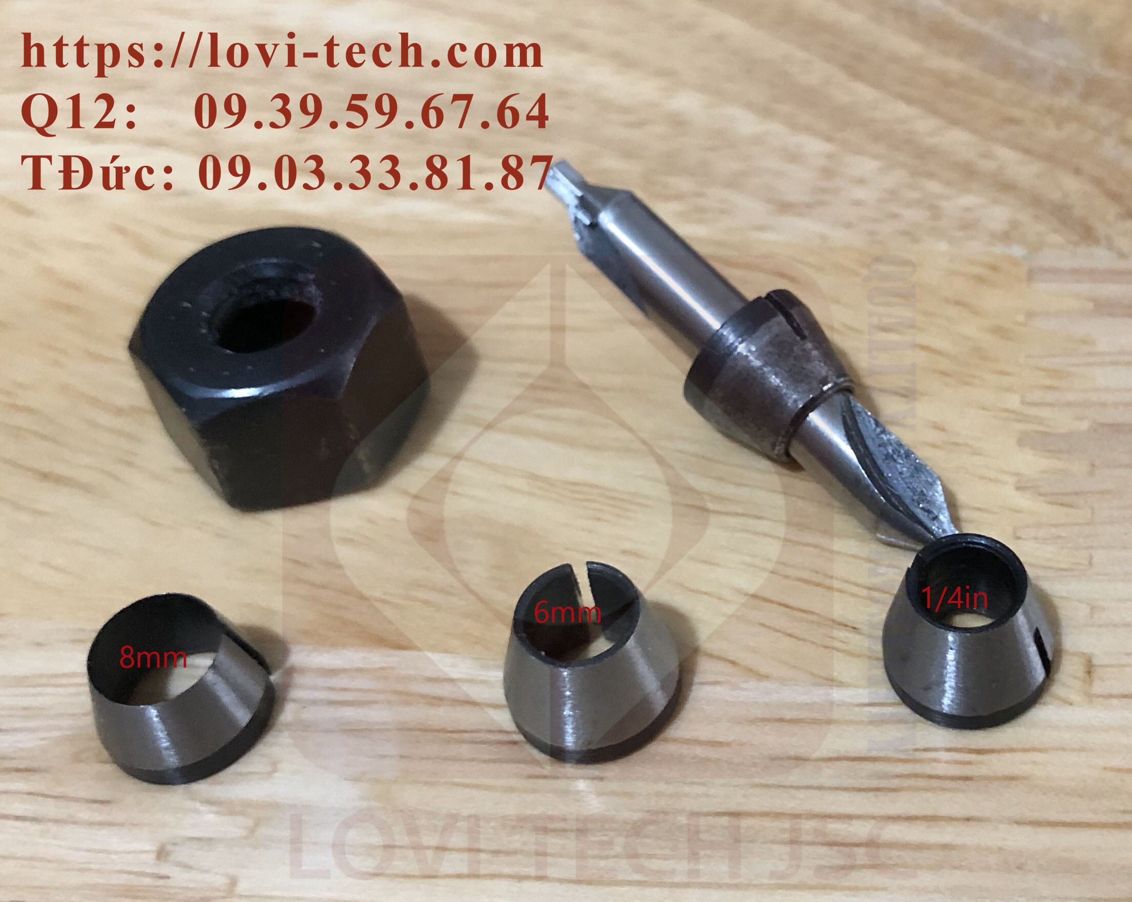 collet 6.35-6mm